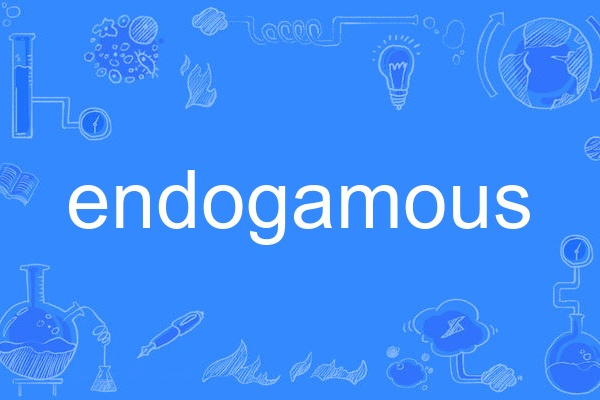 endogamous endogamous