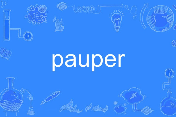 pauper pauper