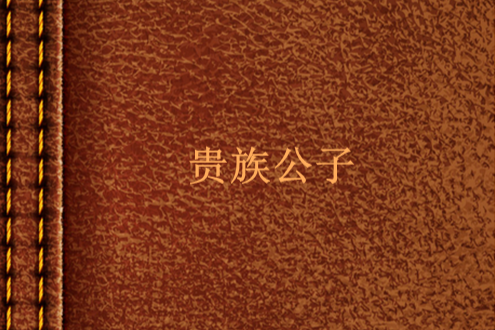 貴族公子 貴族公子