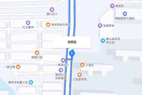 棲霞路(萍鄉市棲霞路) 棲霞路(萍鄉市棲霞路)