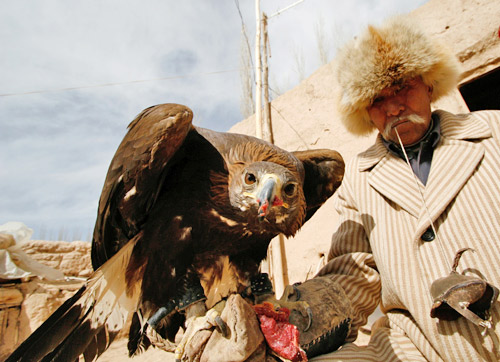 (7圖片)柯爾克孜族的養鷹人