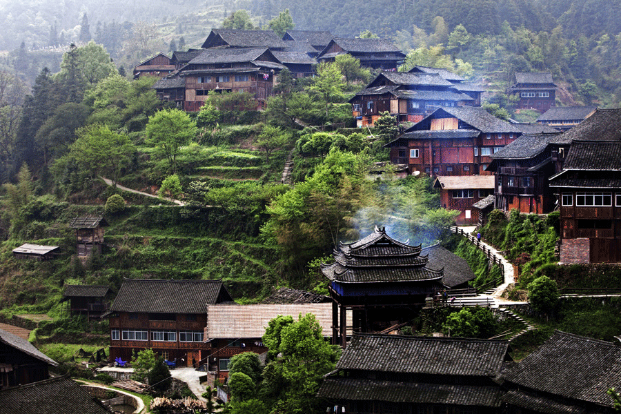 古侗寨(客人棚古侗寨) 古侗寨(客人棚古侗寨)