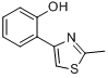 2-（2-甲基噻唑基-4-基）苯酚