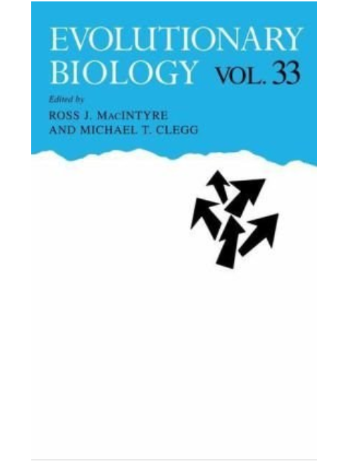 Evolutionary Biology Evolutionary Biology