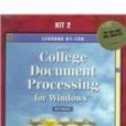 Gregg College Keyboarding and Document Processing for Windows, Kit 2 W/ Ms Word 97 Gregg College Keyboarding and Document Processing for Windows, Kit 2 W/ Ms Word 97