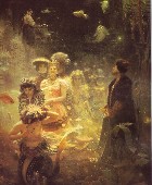 列賓油畫《薩特闊的水下王國》