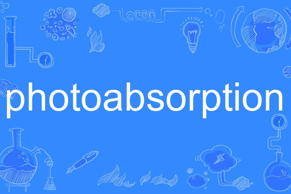 photoabsorption photoabsorption