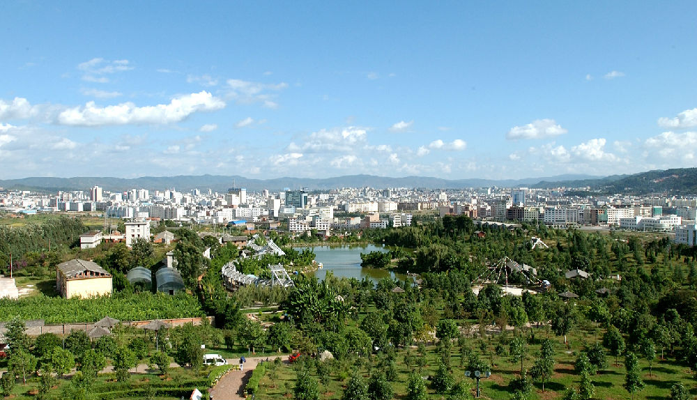 楚雄市城區風景
