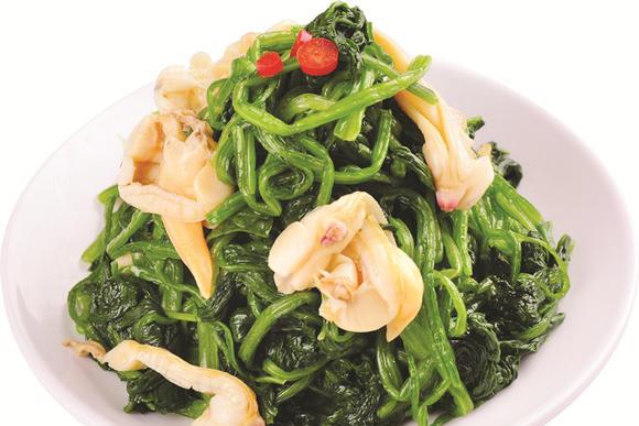 蜆子菠菜面 蜆子菠菜面