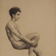 男人體(徐悲鴻創作畫作) 男人體(徐悲鴻創作畫作)