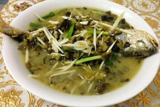 雪菜鯽魚湯
