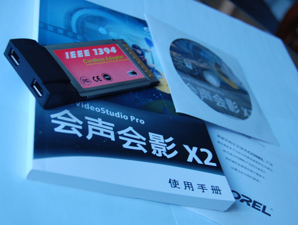 HD Notebook DV 1394採集卡