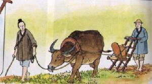 古代農業牛耕技術