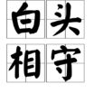 白頭相守 白頭相守