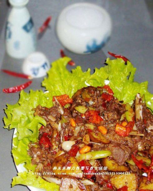 乾鍋土豆鵝 乾鍋土豆鵝
