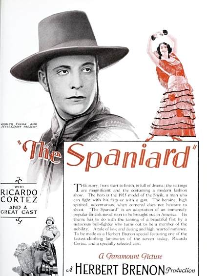 The Spaniard(美國1925年Raoul Walsh執導的電影) The Spaniard(美國1925年Raoul Walsh執導的電影)