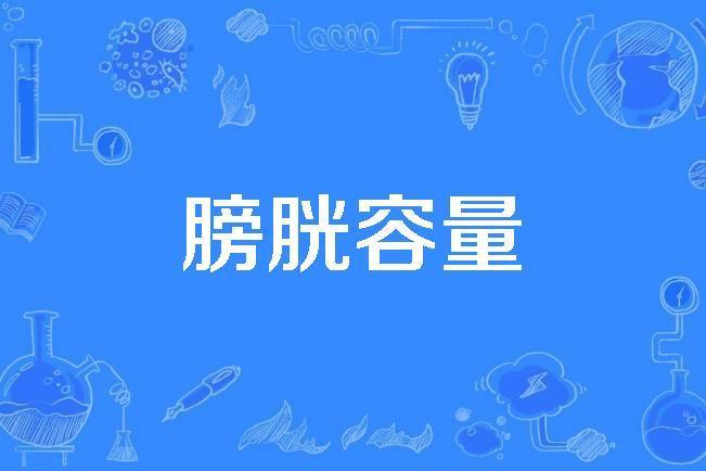 膀胱容量 膀胱容量