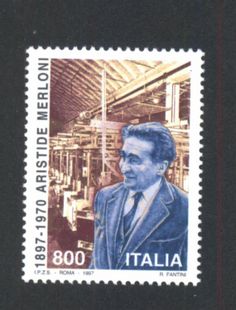 1997年發行默洛尼誕辰100周年紀念郵票