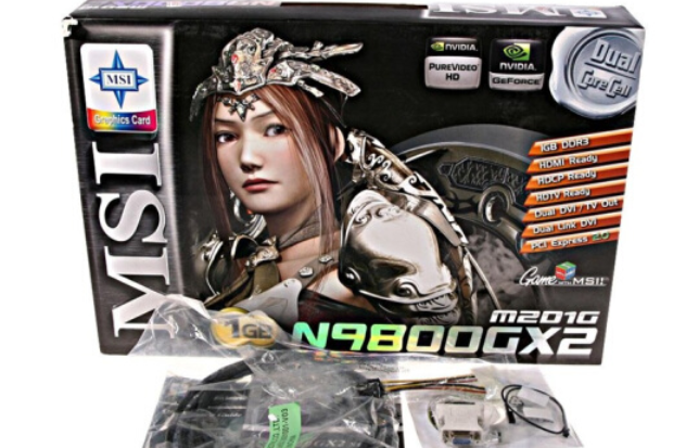 微星9800GX2-M2D1G 微星9800GX2-M2D1G