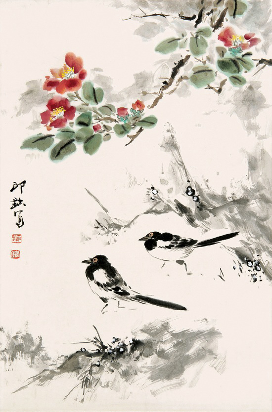 蕭朗先生中國畫作品