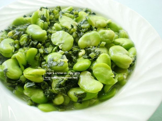 雪菜燴豆瓣 雪菜燴豆瓣