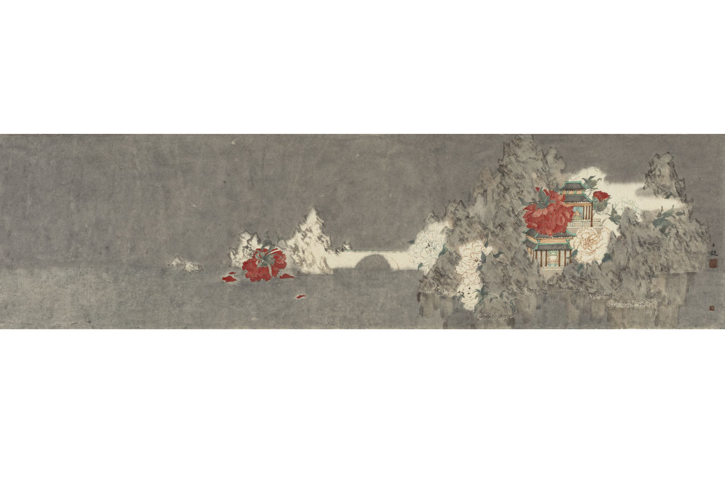 半壁(王子錕水墨畫作品) 半壁(王子錕水墨畫作品)