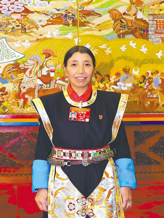卓嘎(西藏自治區山南市隆子縣玉麥鄉玉麥村村民) 卓嘎(西藏自治區山南市隆子縣玉麥鄉玉麥村村民)