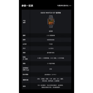 iQOO WATCH GT iQOO WATCH GT