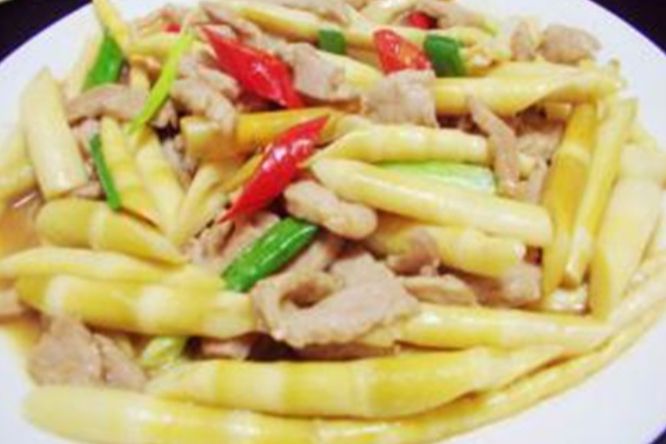劍筍炒肉絲 劍筍炒肉絲
