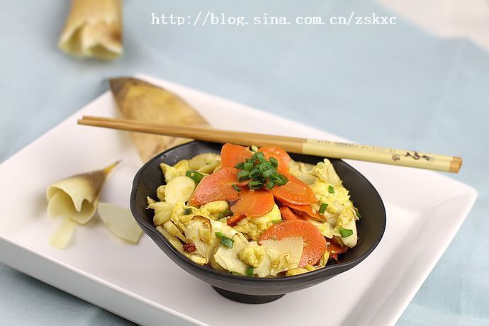 冬筍炒三樣 冬筍炒三樣