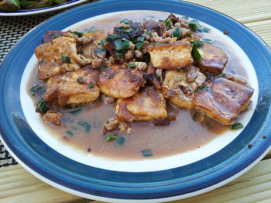 蝦醬肉末豆腐 蝦醬肉末豆腐