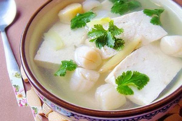 珍珠豆腐湯 珍珠豆腐湯