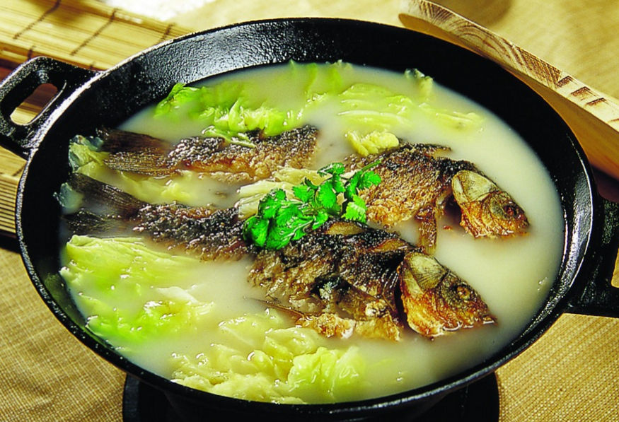 白菜魚湯