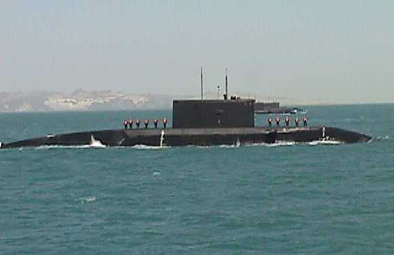 伊朗海軍的“千尋”級（基洛級）潛艇特寫