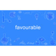 favourable favourable