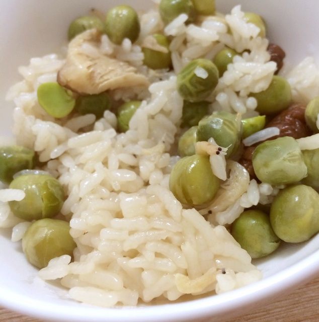 雪豆悶飯 雪豆悶飯
