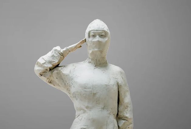 使命(吳為山2020年創作的漢白玉雕塑作品) 使命(吳為山2020年創作的漢白玉雕塑作品)