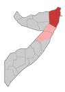 索馬里巴里州的地理位置