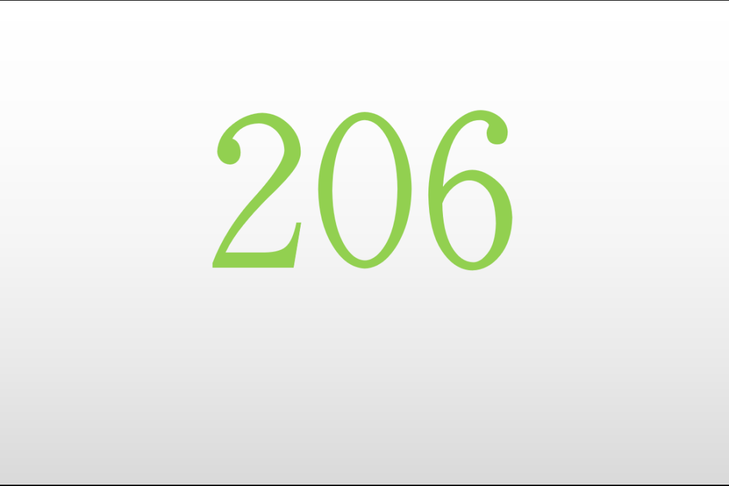 206(自然數) 206(自然數)
