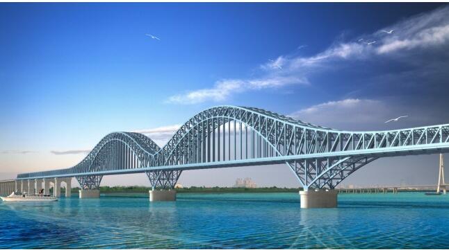 白沙洲鐵路長江大橋