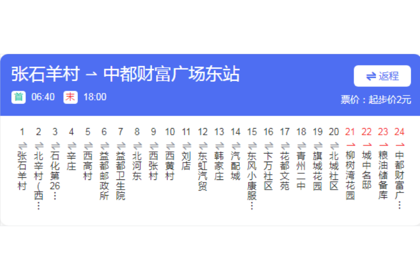 青州公交16路 青州公交16路