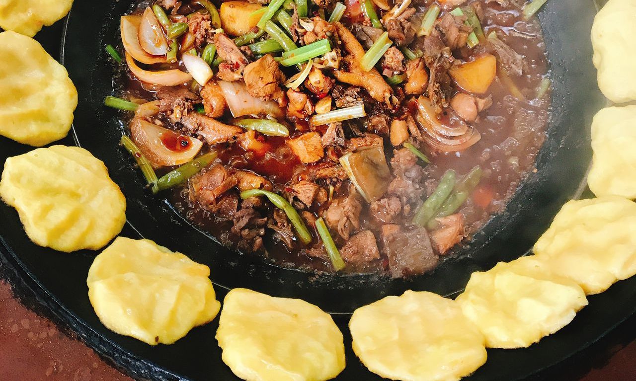 豆角雞肉合子 豆角雞肉合子