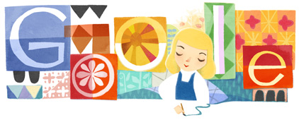 谷歌首頁紀念瑪麗布萊爾誕辰100周年