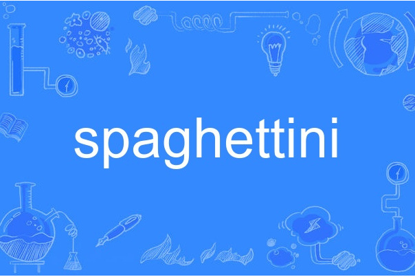 spaghettini spaghettini