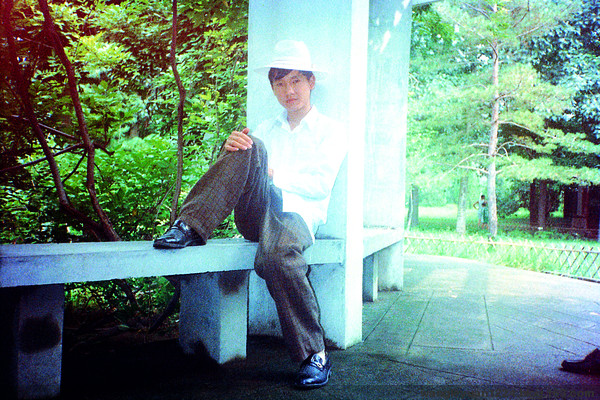 1996年8月，在北京日壇公園。