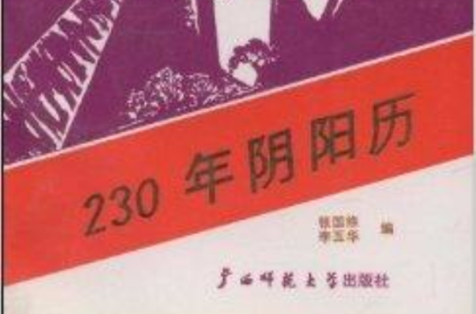 230年陰陽曆
