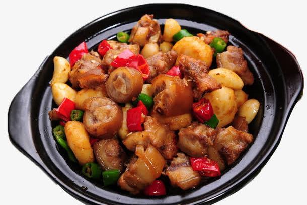 蒜子燜豬尾 蒜子燜豬尾