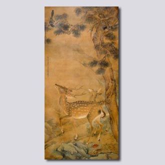 芝鹿圖 芝鹿圖