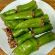 青椒灌肉 青椒灌肉