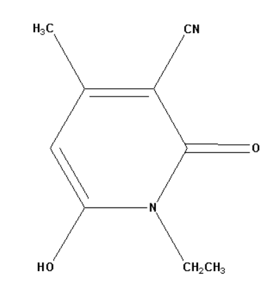 N-乙基-3-氰基-4-甲基-6-羥基-2-吡啶酮